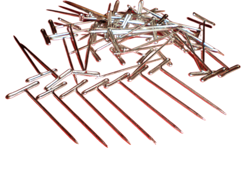 T-PINS 27mm LONG FOR MODELLING & CRAFTS x 50 PINS.