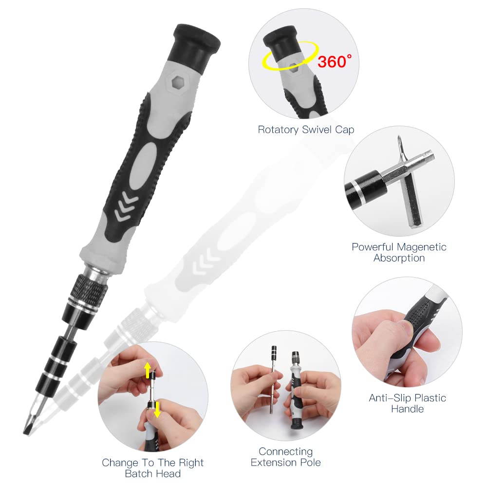 115 in 1 Precision Screwdrivers Set, Professional Mini Screwdriver Set