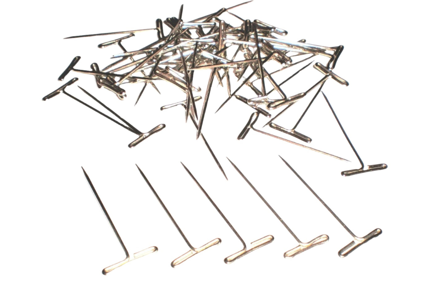 T-pins 38mm long x 50 pieces good quality