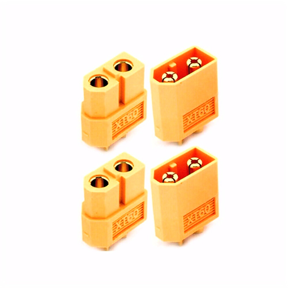 XT60 Battery Connectors x 2 Pairs - CeeKay Traders UK