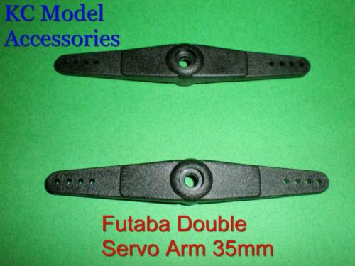 Servo Arm Double Futaba 35mm Heavy Duty Nylon - CeeKay Traders UK