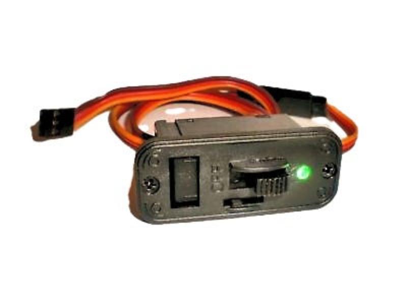 Heavy Duty RC Switch LED Receiver Battery On Off Futaba JR Connectors Lead UK. - CeeKay Traders UK