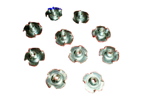 6 mm Captive T Nuts / Blind Nuts M6 x 10 pieces - CeeKay Traders UK