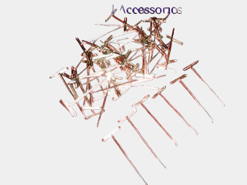 T-PINS 27mm LONG FOR MODELLING & CRAFTS x 50 PINS. - CeeKay Traders UK