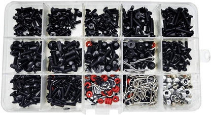 500pcs Rc Car Screws M3 M4 E Buckle Shell Screw Nuts