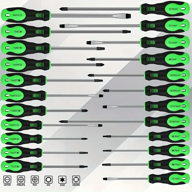 118pcs Magnetic Screwdriver Kit, Multifunctional Screwdriver Kit
