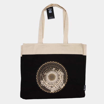 Tote Bag Oversized Stonewash  14oz - Freedom Mandala