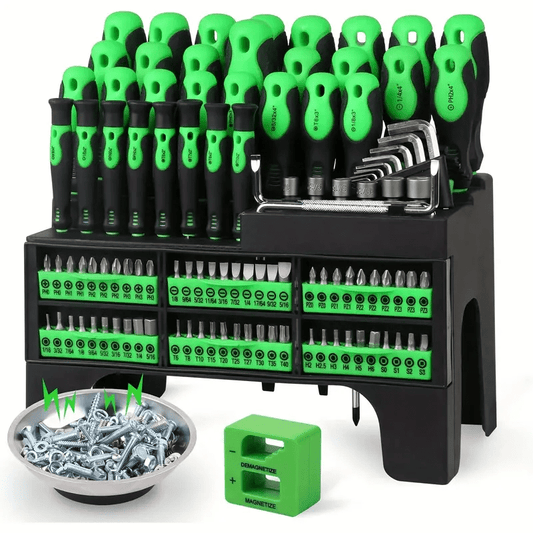 118pcs Magnetic Screwdriver Kit, Multifunctional Screwdriver Kit