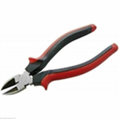 Pliers  Side Cutting Soft Grip 8" 200mm Slip Guards Dual Colour Amtech - CeeKay Traders UK