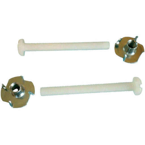 Nylon 5mm x 40 mm Bolts & T Nut Fasteners. - CeeKay Traders UK
