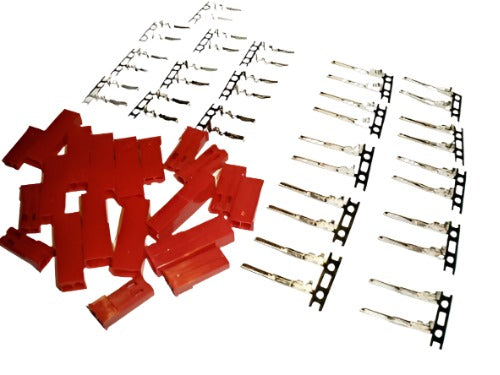 JST BEC Set Male Female Connector 2 pin Plug x 10 Pairs - CeeKay Traders UK