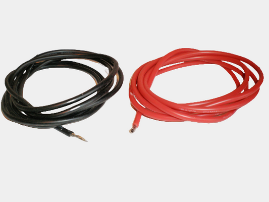 16 AWG Black-Red Silicone Wire 2 Meter Lipo Battery Cable ESC Good Quality - CeeKay Traders UK