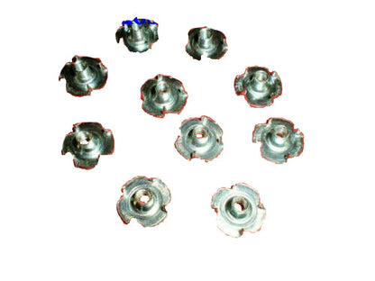 6 mm Captive T Nuts / Blind Nuts M6 x 10 pieces - CeeKay Traders UK