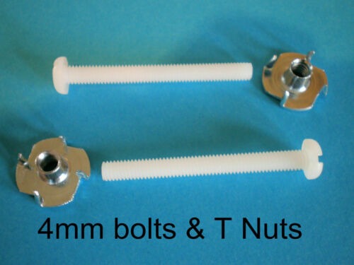 WING FIXING 4mm BOLTS & T Nut FASTENERS - CeeKay Traders UK