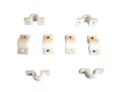 CLAMPS UNDERCARRIAGE MINI SADDLE Nylon x 8 pieces - CeeKay Traders UK