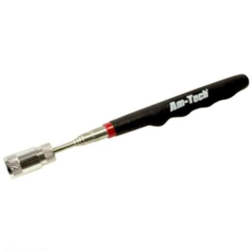 Telescopic Pick-Up Tool Magnetic With LED Light Strong Magnet 30" Reach - CeeKay Traders UK