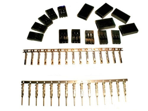 Connectors 3 Pin Futaba Set Male & FemaleServo or Battery Connectors 5 Pairs UK - CeeKay Traders UK