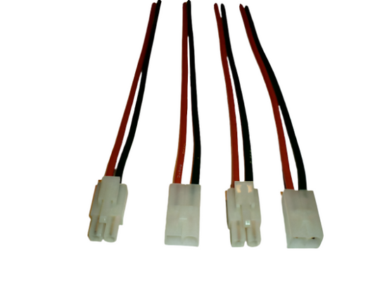 Tamiya Connectors Male & Female 14awg Battery Wire 200mm 2 Pairs UK Stock. - CeeKay Traders UK