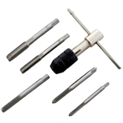 Tap Wrench & Chuck 6pc Set Metric M5 M6 M7 M8 M10 and Die Heavy Duty Sure Grip - CeeKay Traders UK