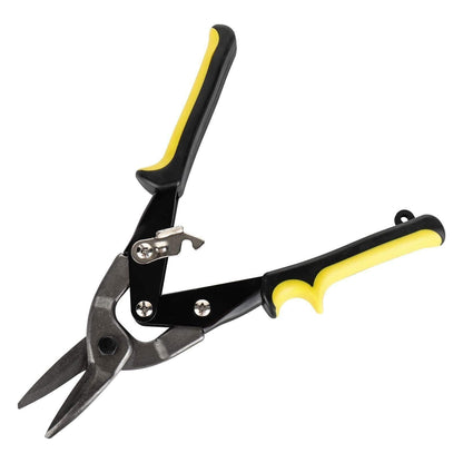 Aviation Tin Snips Straight Cut Metal Cutters 250mm - CeeKay Traders UK
