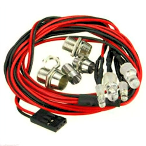 RC Model Drift Car 4 LED Night Lights Lamps  5mm & 3mm Headlights - CeeKay Traders UK